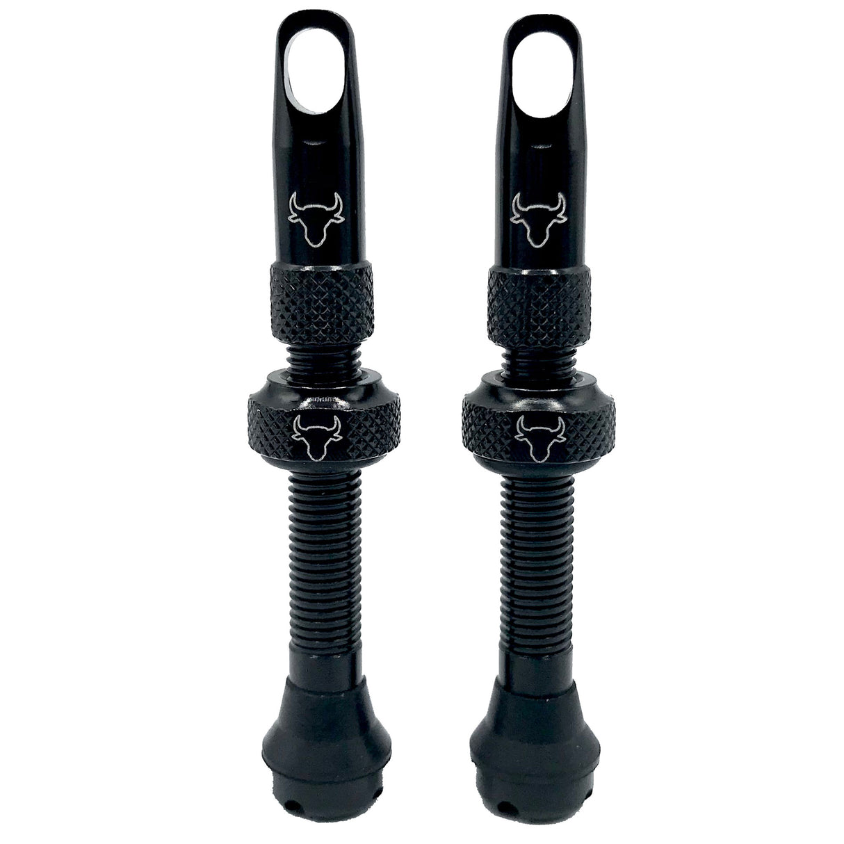 Tubeless Valve Stem, 42mm (Pair) - Black
