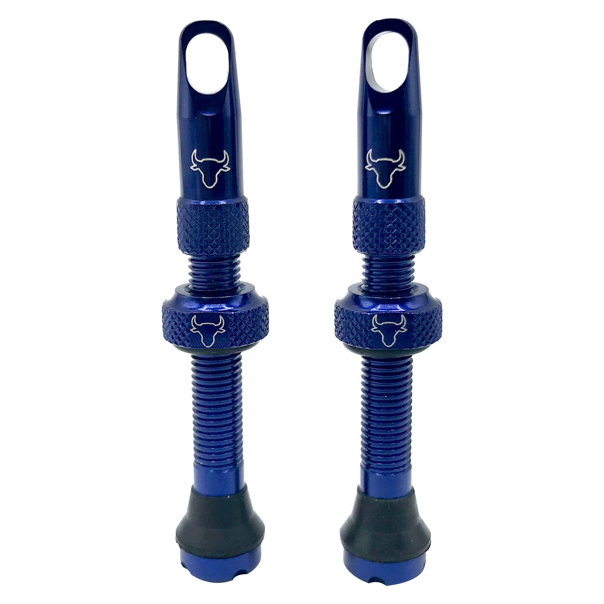 Tubeless Valve Stem, 42mm (Pair) - Blue