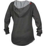 Women's INTENSE Factory Racing Grey Pullover Hoodie