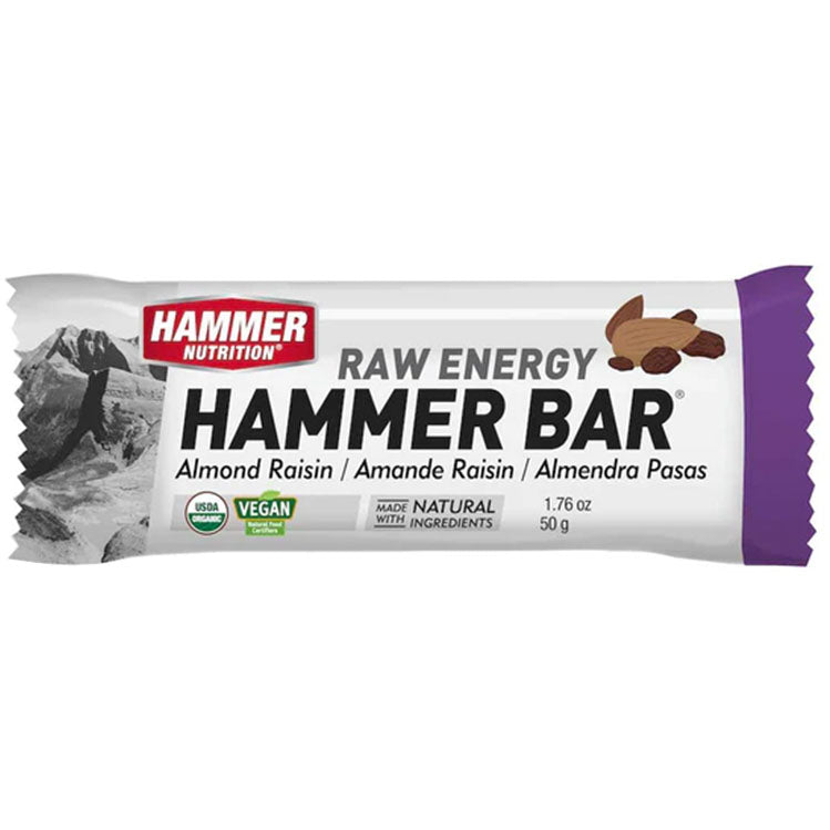 Hammer Bar, Almond-Raisin, 12/Count