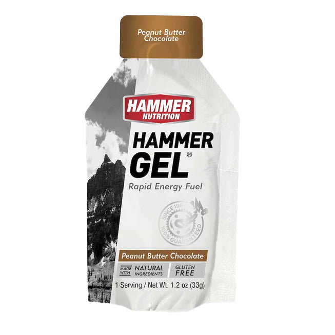 Hammer Gel, Peanut Butter Chocolate, 24/Count