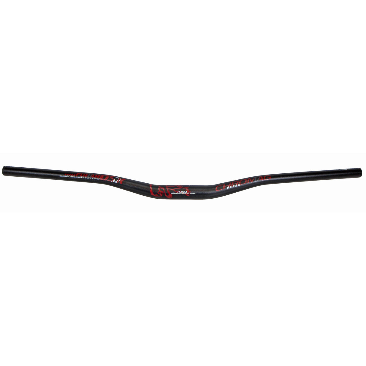Fubars OSX Bar, (31.8) 25mm/800mm Blk/Red