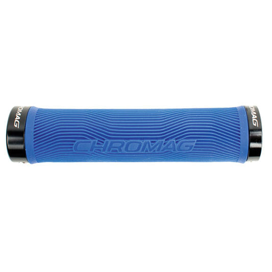 Chromag Palmskin Grips Cyan Blue/Black