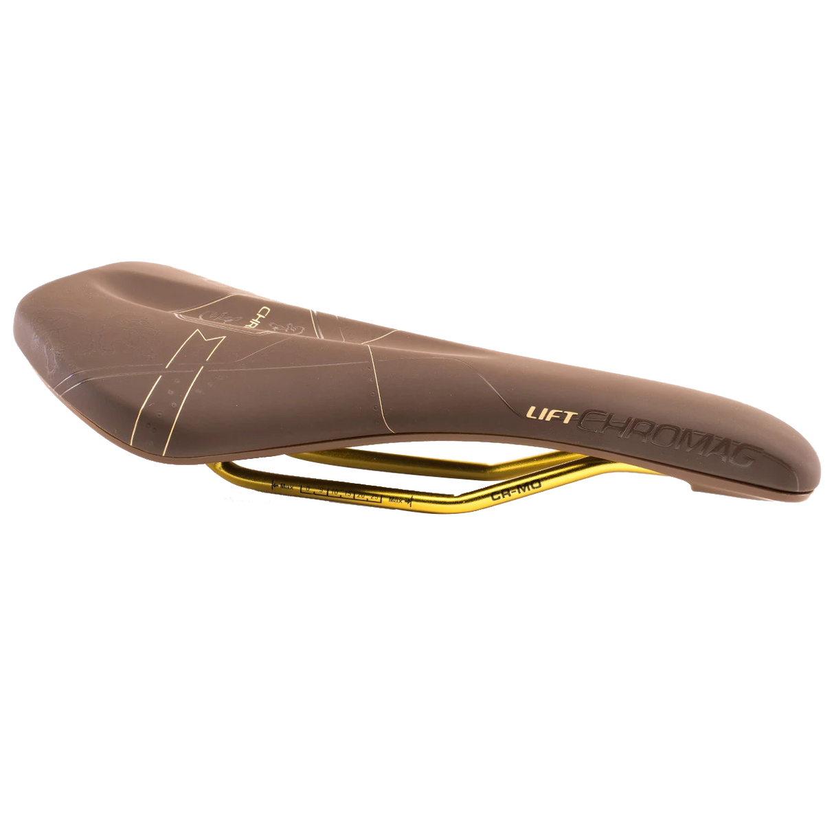 Lift Saddle, Synth Top, CrMo Rails - Rawhide