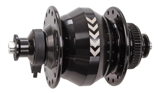 Shutter Precision PL-8 CL-Disc Front Q/R Hub 9x100mm 32h - Black