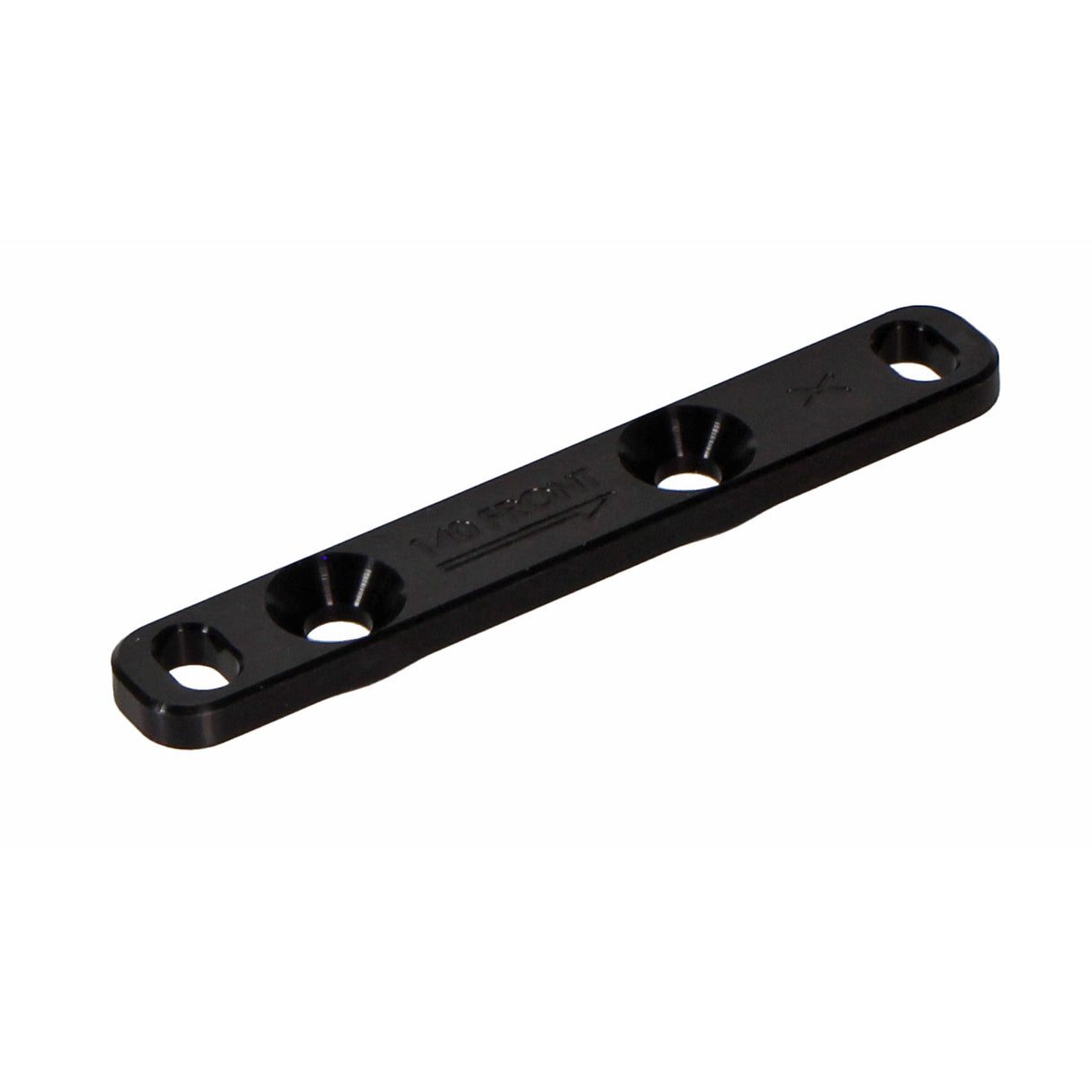 Flat Mount Caliper Adapter, Front-140 (X), Black