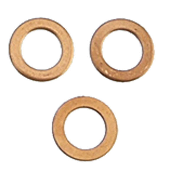Copper Sealing/Crush Washer, Hope, M6, 10/Count