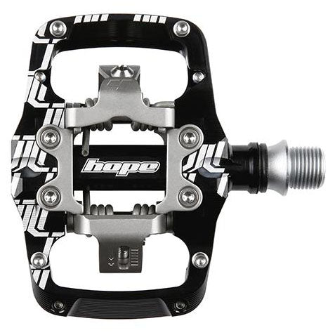 Hope Union TC Pedals - Dual Sided Clipless with Platform 9/16" Black