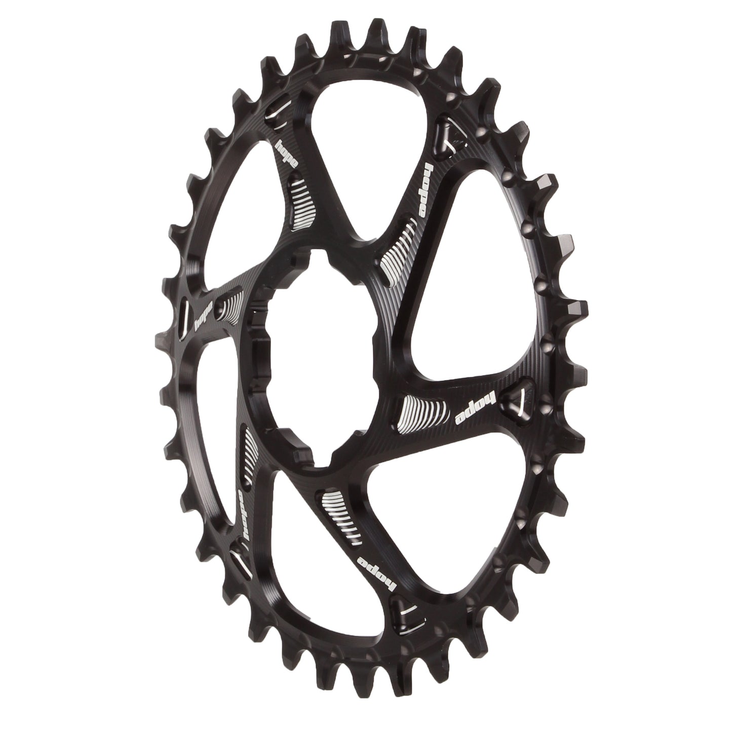 Hope Spiderless Retainer Chainring - 30t Hope Direct Mount R22 Black