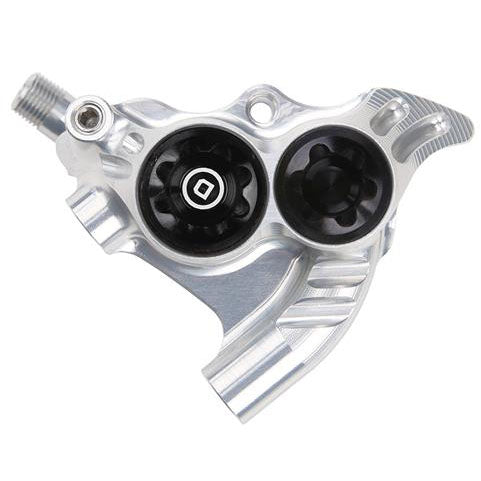 Hope RX4+ Disc Brake Caliper - Flat Mount Rear +20mm DOT Type Silver