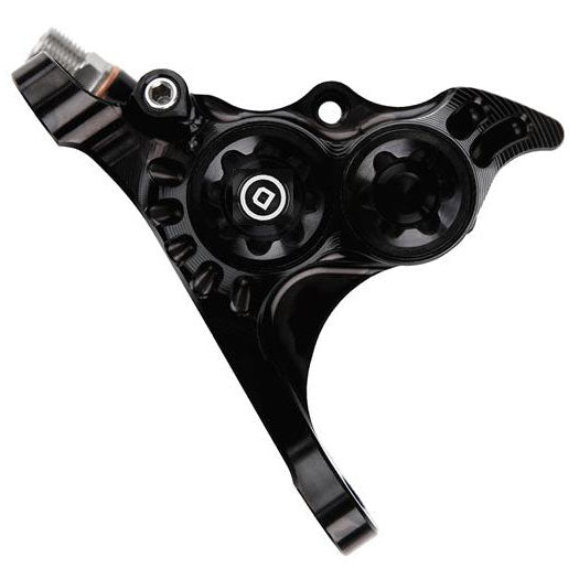 Hope RX4+ Disc Brake Caliper - Flat Mount Front +20 DOT Black