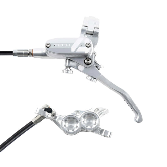 Hope Tech 4 E4 Disc Brake Left/Front 74mm Silver/Silver