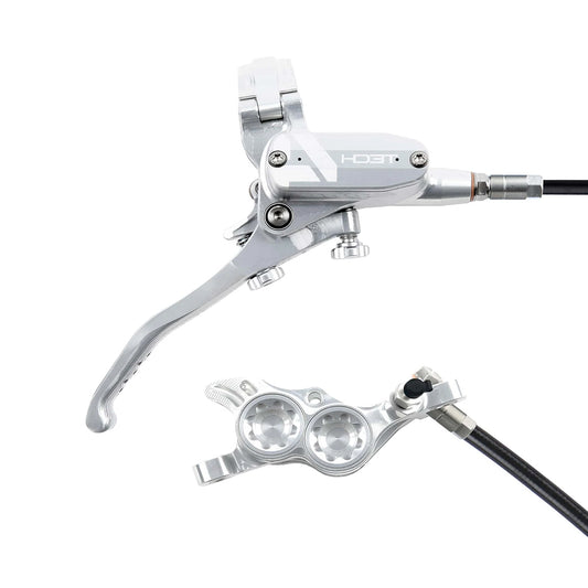 Hope Tech 4 E4 Disc Brake Right/Rear 74mm Silver/Silver