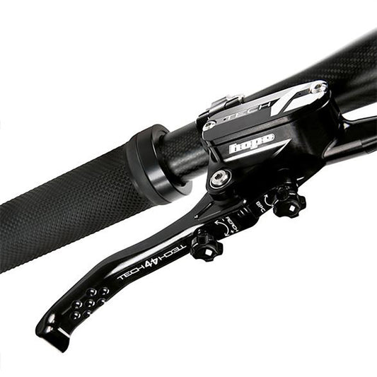 Hope Tech 4 E4 Disc Brake and Lever Set - Rear Hydraulic Post Mount Black