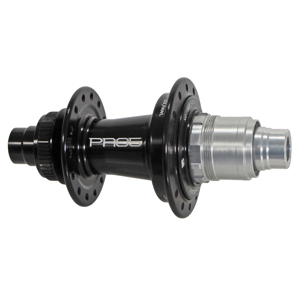 Pro5 Road R Center Lock Hub(XDR), 28h, 12x142mm, Black