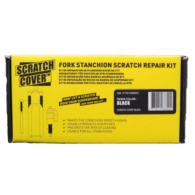 Scratch Cover, Stanchion Repair Kit, Black, Each