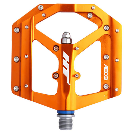 HT Components AE03(EVO+) Pedals - Platform Aluminum 9/16" Orange