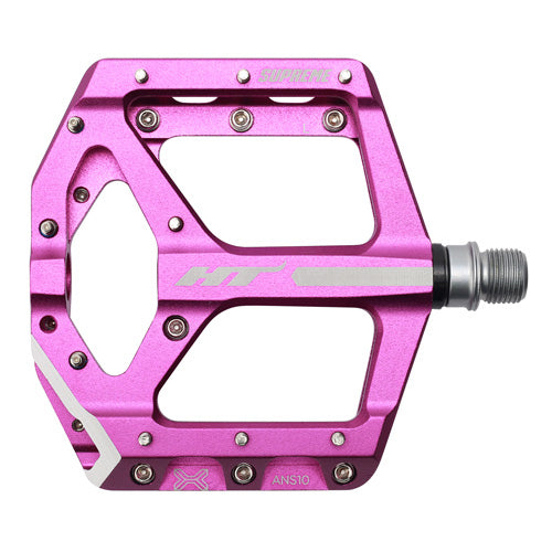 HT Components ANS10 Pedals - Platform Aluminum 9/16" Purple