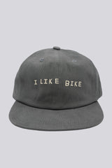 I LIKE BIKE Hat - Charcoal