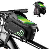 ROCKBROS Bike Phone Mount Frame Bag Bike Bicycle Phone Holder with Side Bags