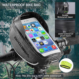 ROCKBROS Bike Front Frame HandlebarWaterproof Bag below 6.5"