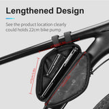 ROCKBROS Triangle Bike Frame Bag 0.7L Road & Mountain Bike Storage Pouch