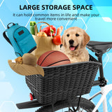 ROCKBROS Bike Basket Rear Durable 30L Lightweight Cargo Basket Easy to Install