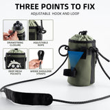 ROCKBROS Bike Water Bottle Holder with Mesh Pockets for Kids Adults