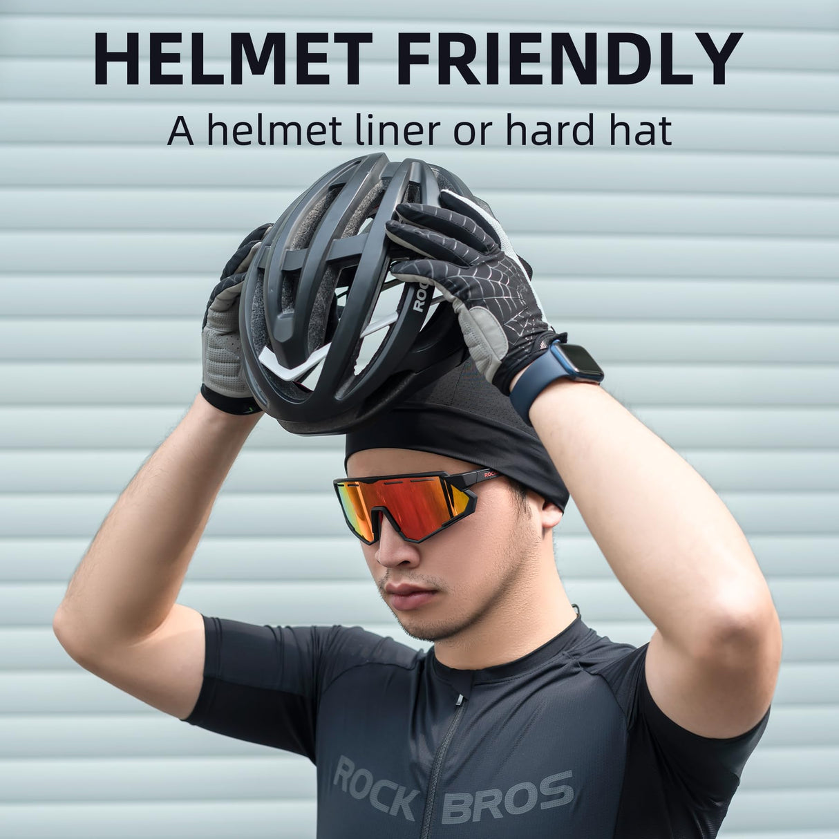 ROCKBROS Cycling Running Cap - UV Protection, Lightweight Helmet Liner
