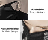 ROCKBROS Winter Neck Gaiter Warmer with Ear Loops Cold Weather