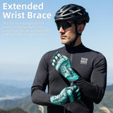 ROCKBROS Winter Cycling Gloves Men’s Thermal Windproof Full Finger MTB Gloves