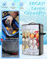 ROCKBROS Backpack Cooler 36 Can Insulated Portable Cooler Waterproof Soft Cooler