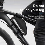 ROCKBROS Triangle Bike Frame Bag 0.7L Road & Mountain Bike Storage Pouch
