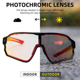 Thickened PC Lens Photochromic Sunglasses (UV400)