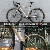 ROCKBROS Adjustable Bike Fenders Set for Road Bikes Easy Install