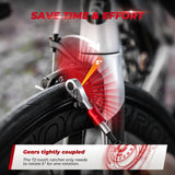 1/4-Inch Ratchet Socket Wrench Set 2.5-8mm Allen Hex Torx Sockets for Road  Mountain Bike Maintenance