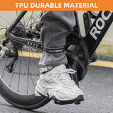 ROCKBROS Reflective Cycling Ankle Bands - Adjustable Pant Leg Straps
