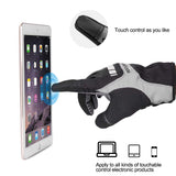 ROCKBROS Full Finger Cycling Gloves for Men, Motorcycle and Mountain Bike Gloves