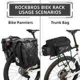 ROCKBROS Quick Release Rear Bike Rack, Aluminum Alloy Cargo Rack for Mountain Bikes