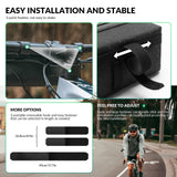 ROCKBROS Waterproof Bike Handlebar Bag Front Frame Storage Bag with Shoulder Strap