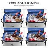 ROCKBROS Soft Cooler Waterproof 36 Can Insulated Leak Proof Soft Backpack