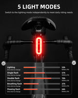 Bluetooth Lock Light Brake Sense Diurnal Light