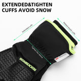 ROCKBROS Winter Cycling Gloves, Windproof Thermal Touchscreen Gloves for Men  Women