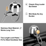 ROCKBROS Bike Classic Bicycle Bell  Loud Sound Bells