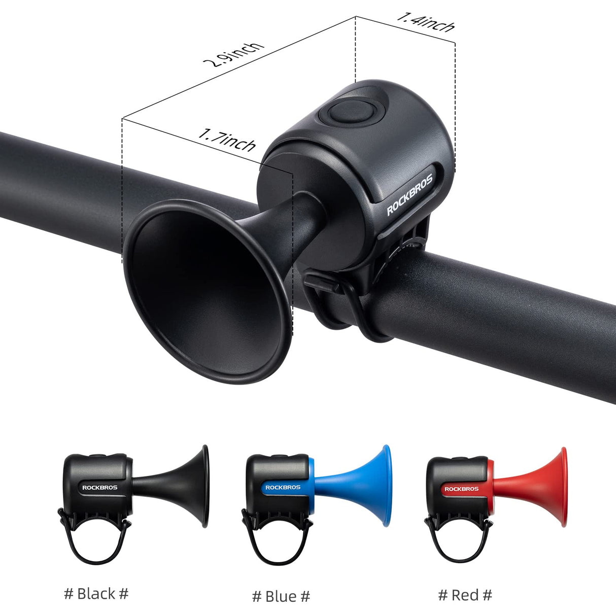 ROCKBROS Bike Bell Electric Bike Horn Waterproof 120dB