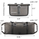 ROCKBROS 12L-20L Waterproof Bikepacking Handlebar Bags with 2 Dry Packs for Bikes