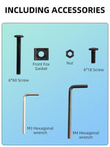 Front Headlight Extender Bracket for Folding Bicycles