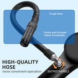 ROCKBROS Bike Tire Shock Mini Pump 320PSI High Pressure