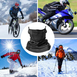 ROCKBROS Winter Neck Gaiter Warmer with Ear Loops Cold Weather