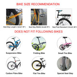 ROCKBROS Bike Cargo Rack Most 165lbs Capacity